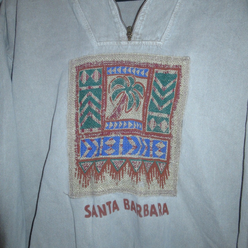 Santa Barbara Embroidered Quarter Zip